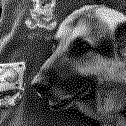Blue-noise dithering